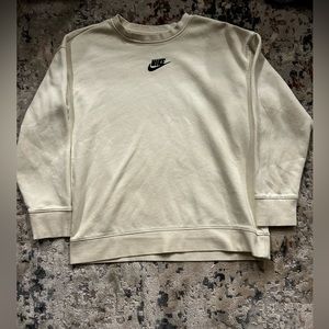 Pastel Yellow Youth XL Nike Sweatshirt